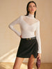 Nora | Eleganter Pullover mit transparenten Details