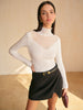 Nora | Eleganter Pullover mit transparenten Details
