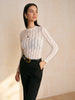 Max | Texturiertes, halbtransparentes Slim T-Shirt