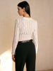 Max | Texturiertes, halbtransparentes Slim T-Shirt