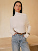 Max | Asymmetrischer Skinny Sweater mit hohem Stretchanteil