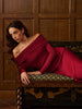 Clara | Off-Shoulder Satin Kleid mit Raffungen