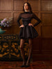 Emilia | Elegantes Kleid mit Stehkragen und Falten