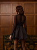 Emilia | Elegantes Kleid mit Stehkragen und Falten