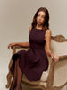 Clara | Faltenrock Kleid mit Taschen