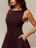 Clara | Faltenrock Kleid mit Taschen