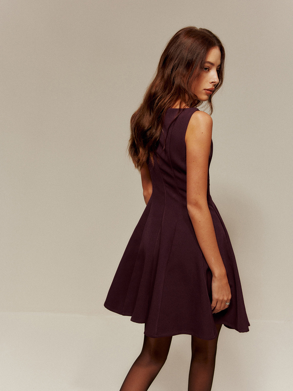 Clara | Faltenrock Kleid mit Taschen