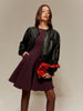 Clara | Faltenrock Kleid mit Taschen
