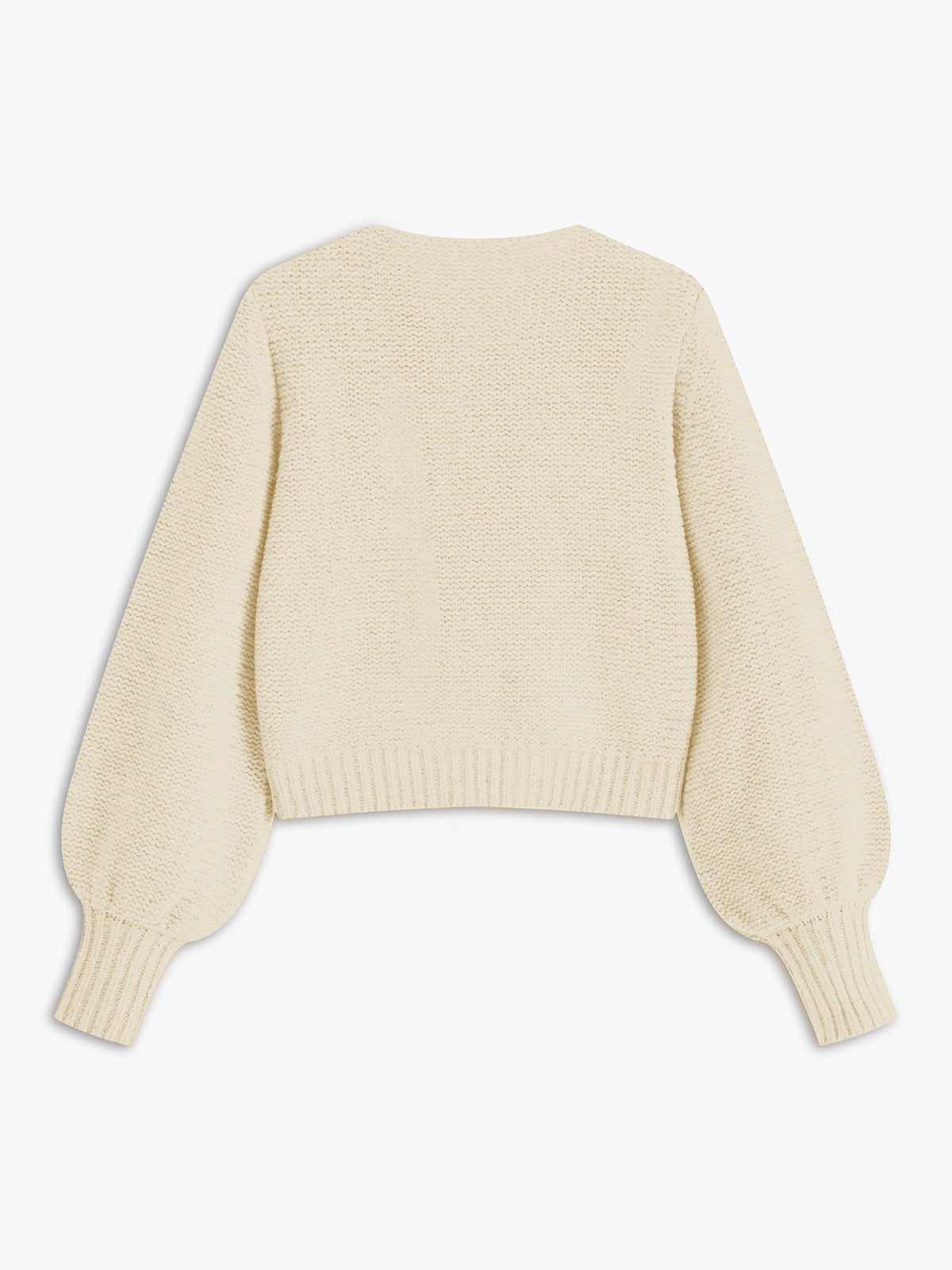 Anna | Romantisches Stricktop mit Schleife