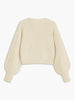 Anna | Romantisches Stricktop mit Schleife