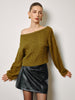 Clara | Elegantes Strickoberteil mit kaltem Schulterstil