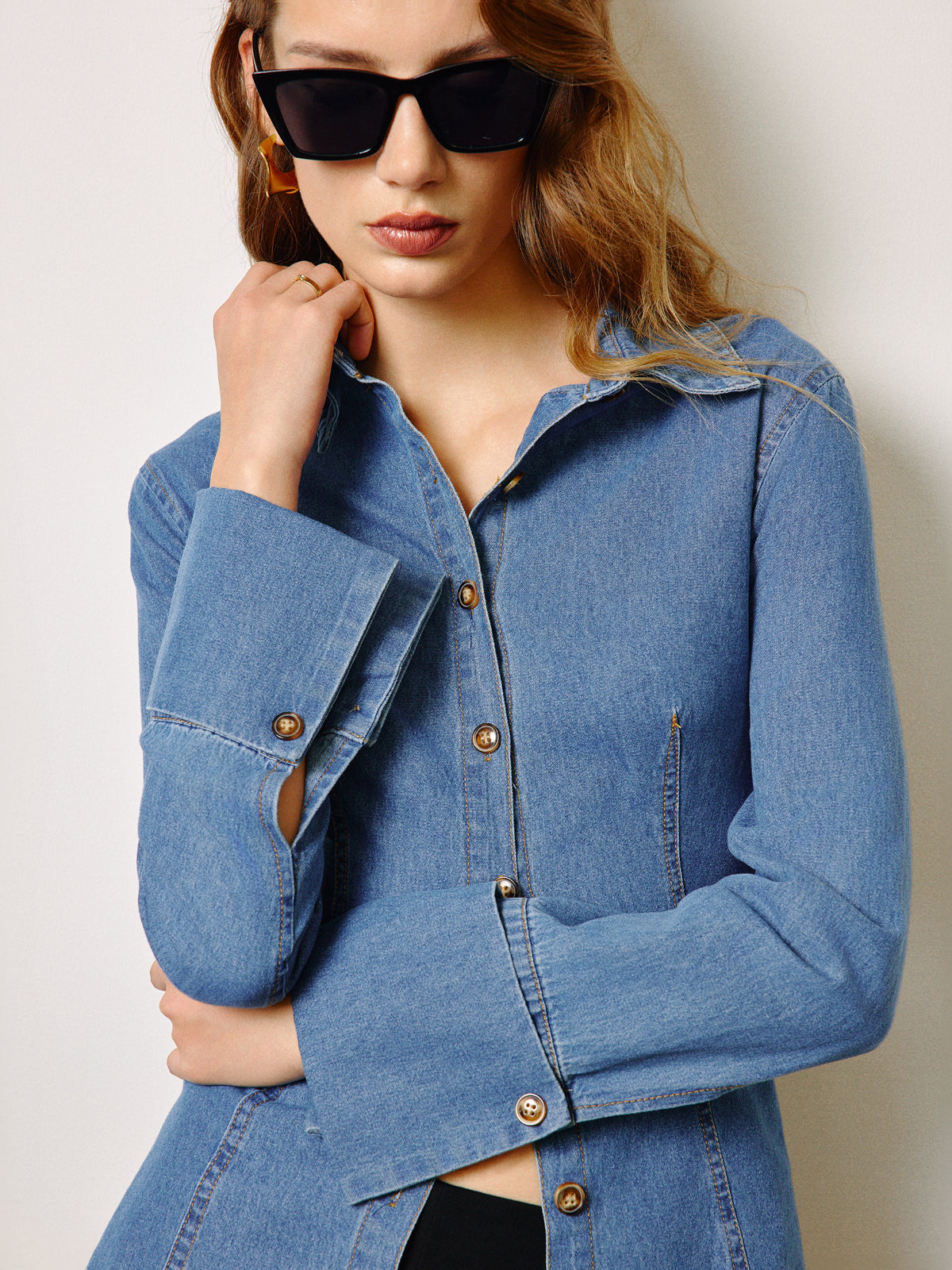 Paul | Denim Slim Polo-Shirt