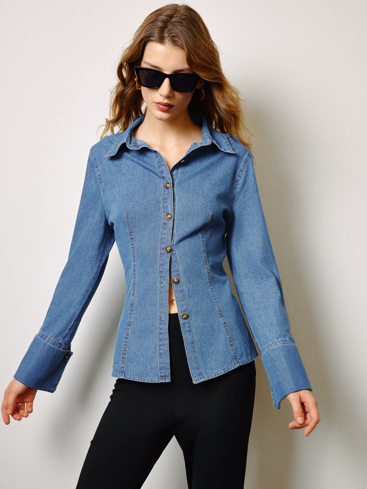 Paul | Denim Slim Polo-Shirt
