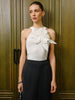 Liane | Strass-Detail Blumen Tanktop