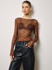 Anna | Semi-Transparente Spitzenbluse