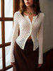 Sophie | Elegante Bluse mit Glockenärmeln und Knopfleiste