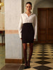 Clara | Elegantes 2-in-1 Color Block Polo Kleid