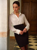 Clara | Elegantes 2-in-1 Color Block Polo Kleid