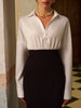 Clara | Elegantes 2-in-1 Color Block Polo Kleid
