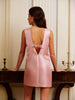 Lisa | Elegantes rückenfreies Tank-Kleid mit Schleifendekor