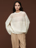 Clara | Elegante Strickbluse aus Wollmischung
