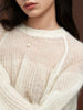 Clara | Elegante Strickbluse aus Wollmischung