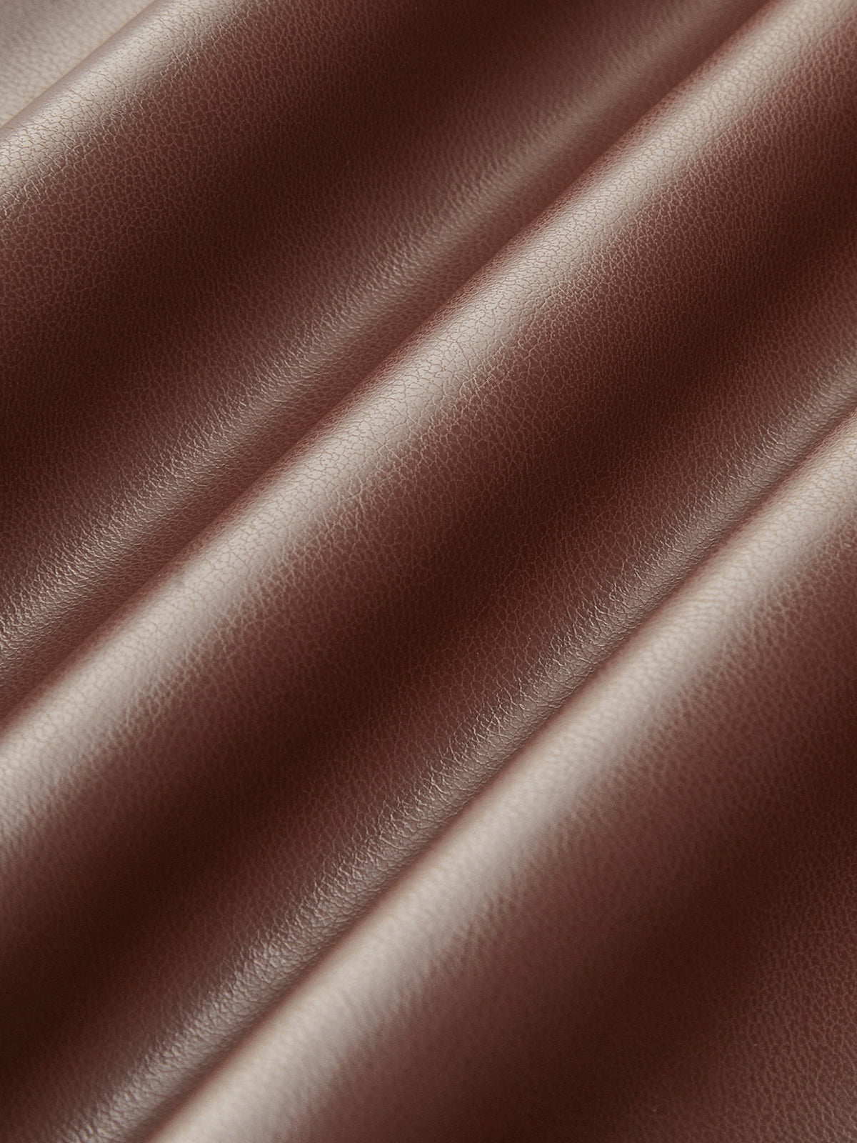 Clara | Asymmetrisches Faux-Leder Kleid mit Reißverschluss