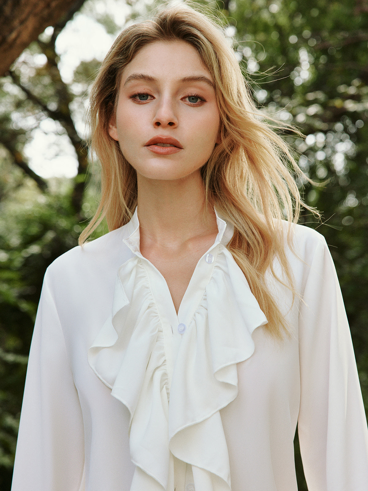 Maria | Schickes Rüschenshirt