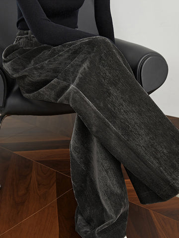 Clara | Samt-Weitbein-Hosen