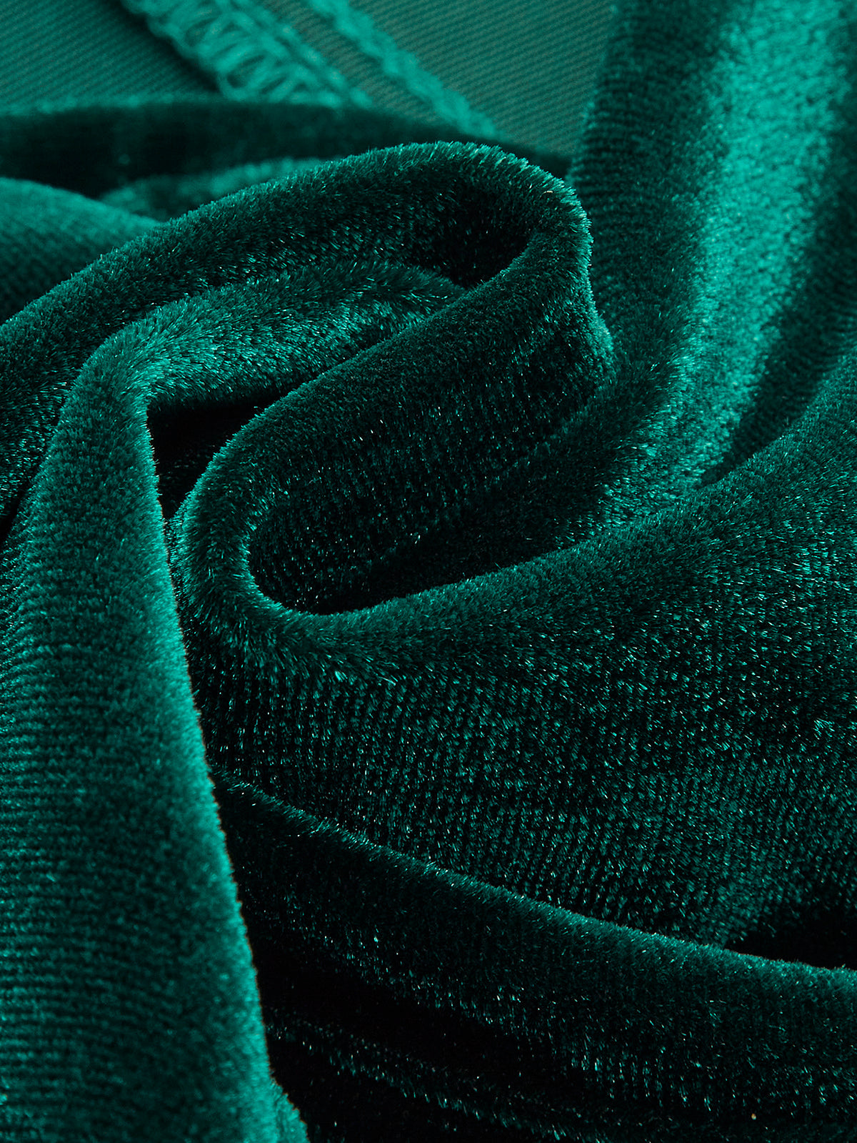 Emilia | Samt Piping Korsett