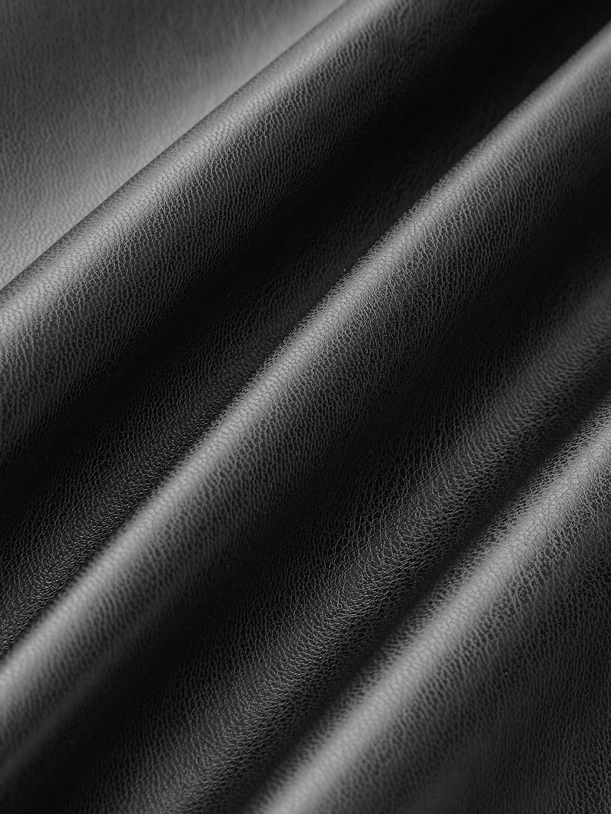 Clara | Kunstleder Kleid mit Gürtel