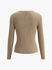 Max | Eleganter Knopf-Cardigan