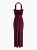 Laura | Verführerisches Maxikleid mit Kordelzug