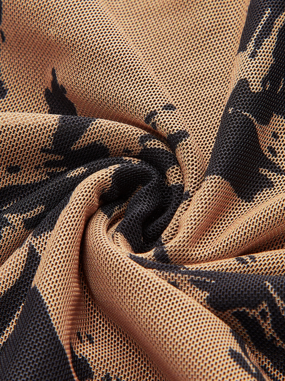 Boheme | Elegantes Blumenkleid mit Rollkragen