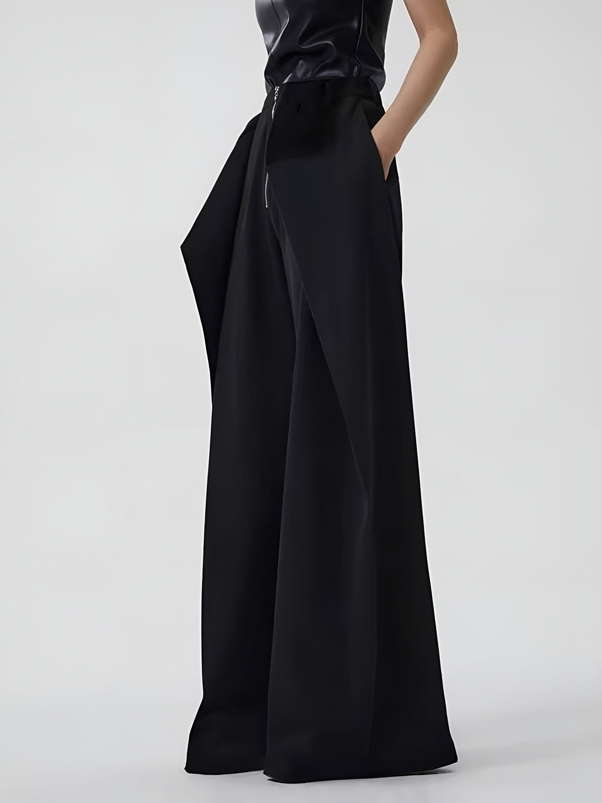 Maxime Hosen | Schlichte Reißverschlussdesign-Hosen