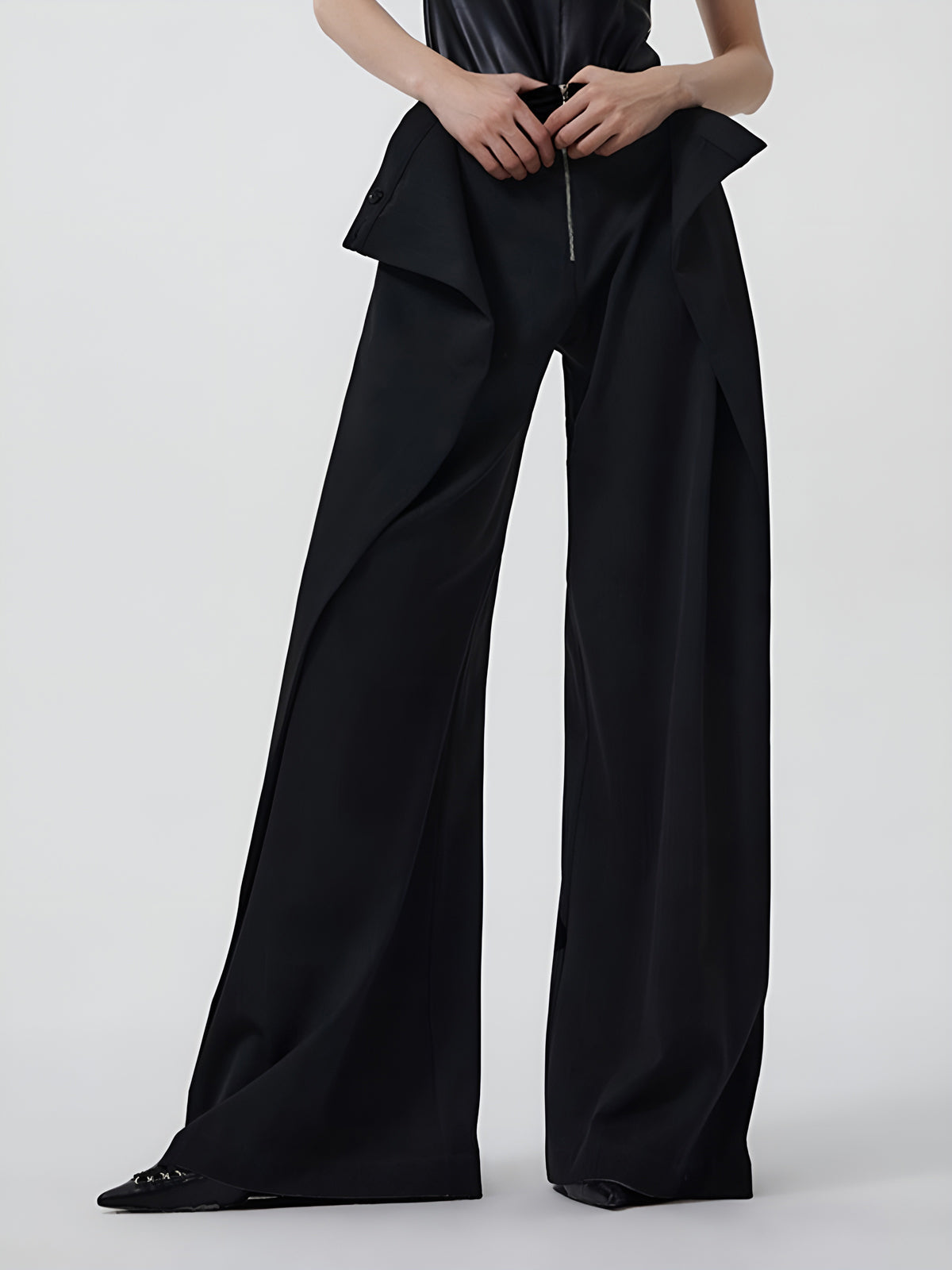 Maxime Hosen | Schlichte Reißverschlussdesign-Hosen