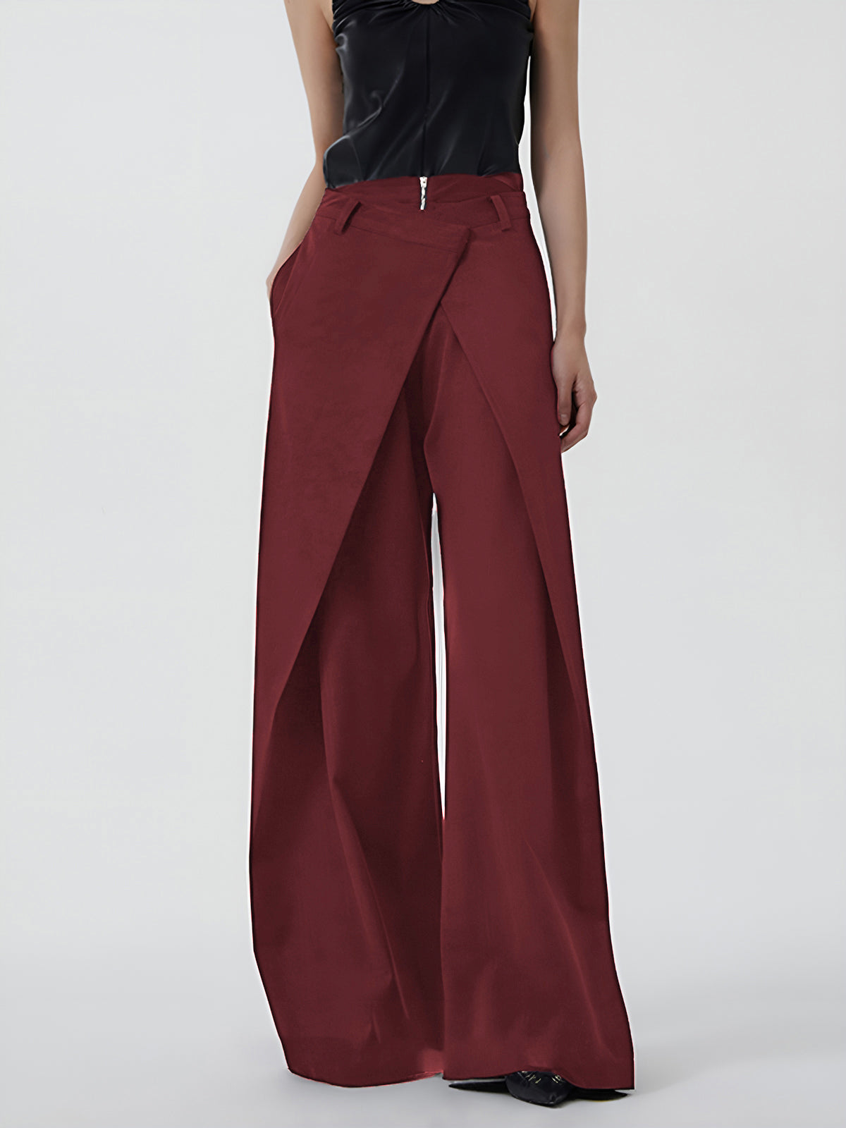 Maxime Hosen | Schlichte Reißverschlussdesign-Hosen