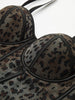 Clara | Leoparden-Print Korsett mit Spaghetti-Trägern