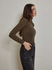 Maxine | Jersey Top mit Metalldetails