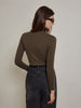 Maxine | Jersey Top mit Metalldetails