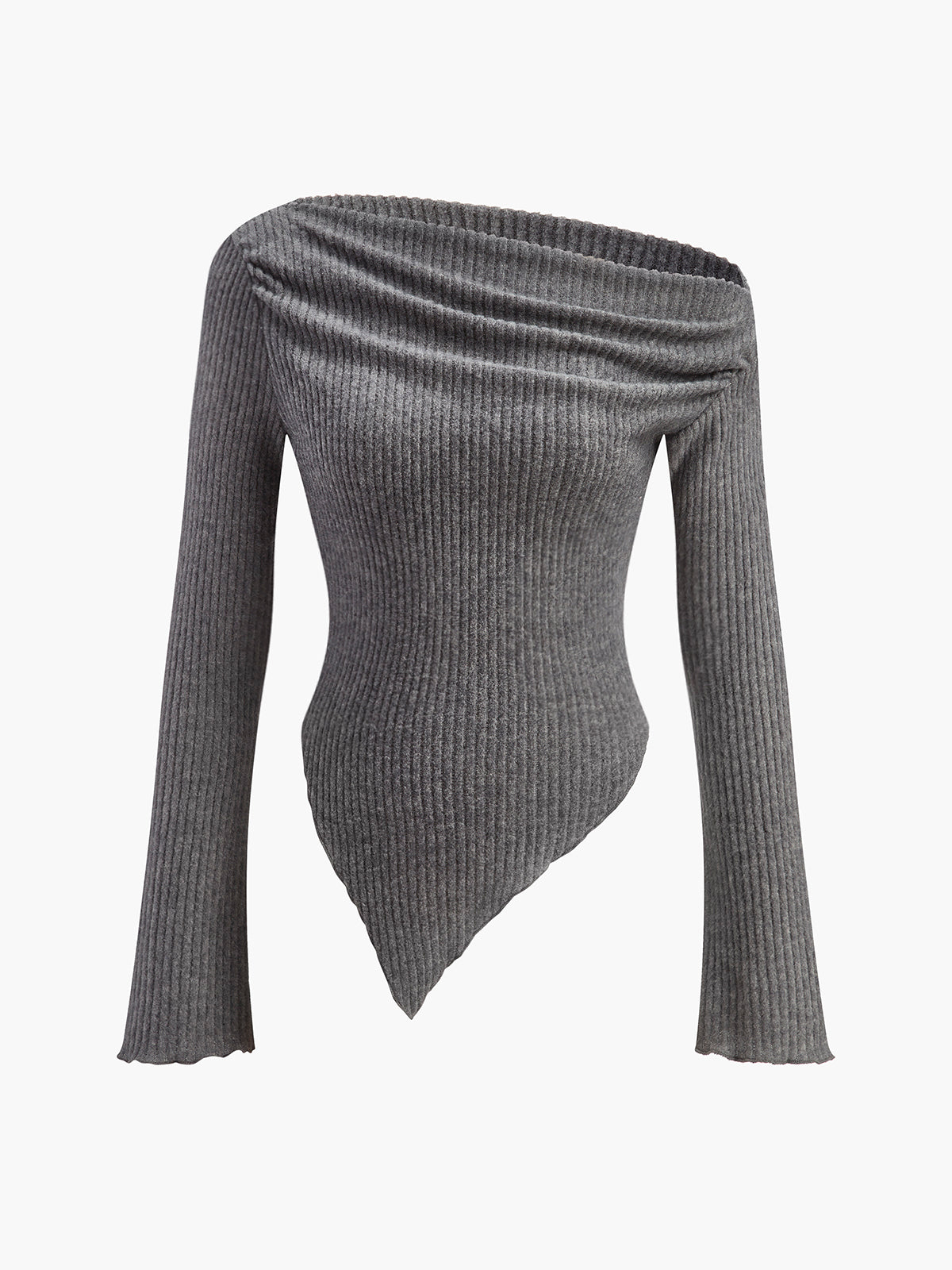 Klara | Asymmetrisches Cold-Shoulder Oberteil