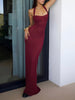 Laura | Verführerisches Maxikleid mit Kordelzug