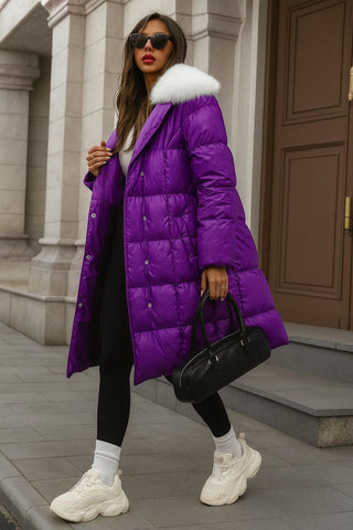 Pablo | Winteroutfit für Frauen - Felljacke Outfit Made in Italy