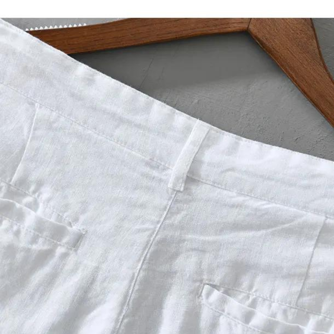 Kato | Mailänder Leinen-Shorts