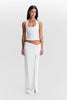 Blair | Twist-Neckholder-Top-weiß