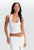 Blair | Twist-Neckholder-Top-weiß