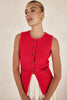 Embry Strickweste (Rot)