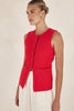 Embry Strickweste (Rot)