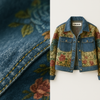 Sofia  |  Amoretti Blossom Denim Jacke