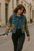 Sofia  |  Amoretti Blossom Denim Jacke